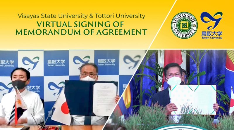 VSU naglagda og partnership sa Tottori University sa Japan